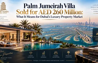 Palm Jumeirah Villa Sold for AED 260 Million: What It Means for Dubai’s Luxury Property Market