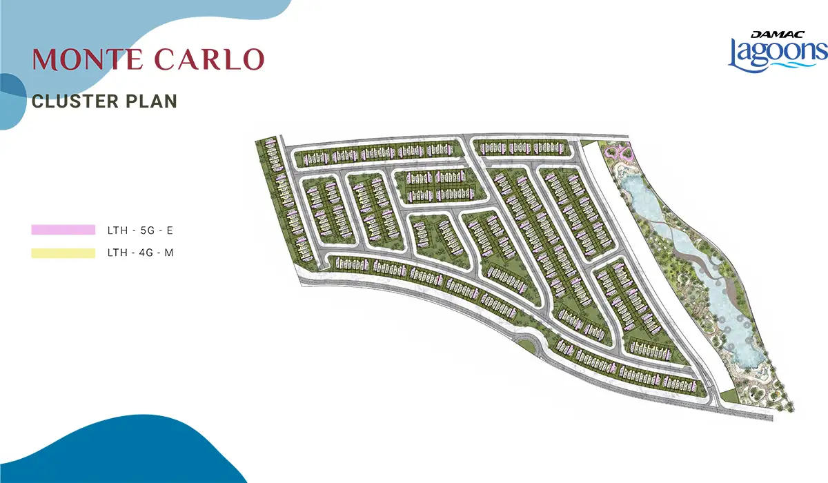 Monte Carlo at Damac Lagoons Master Plan