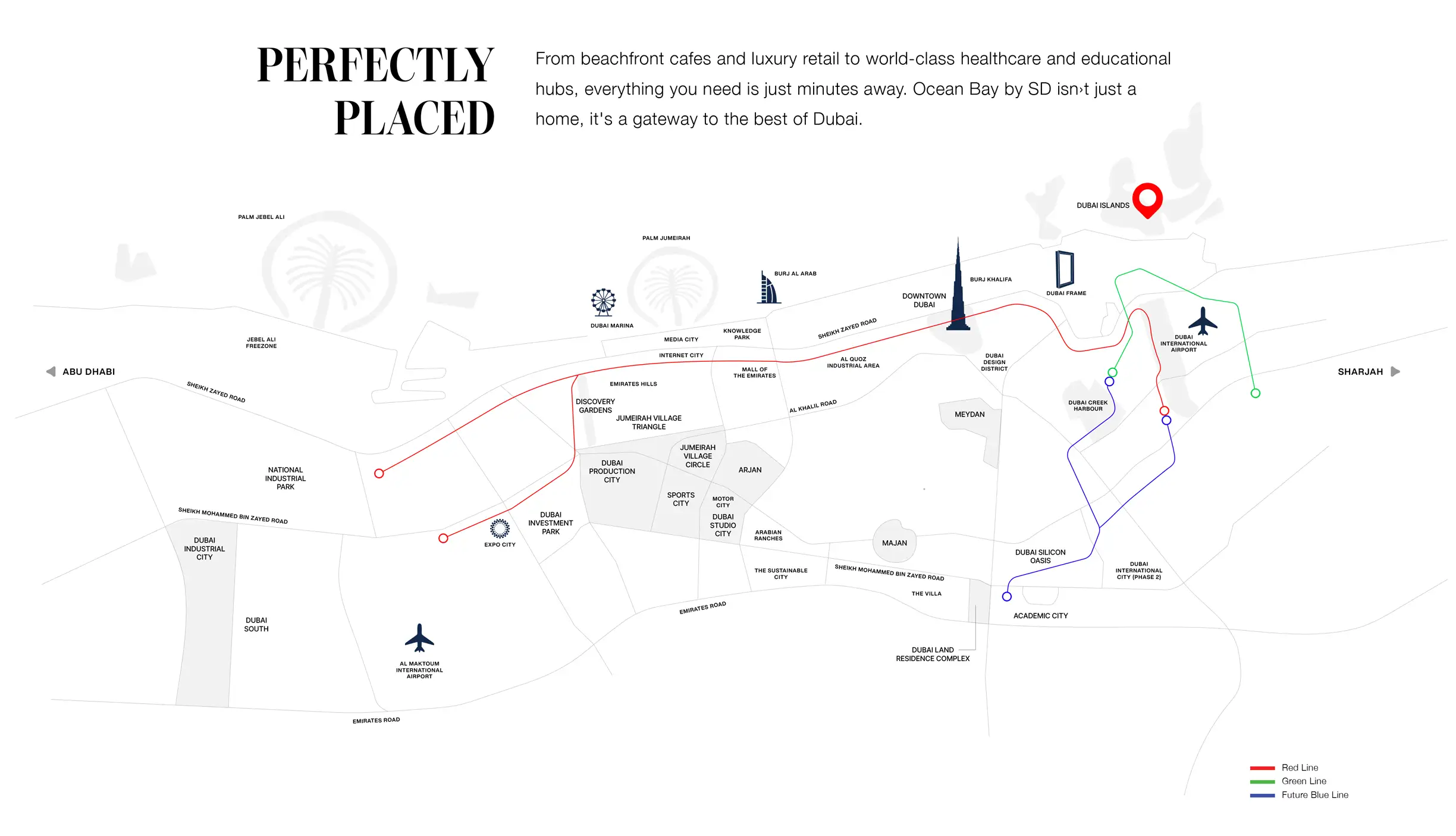 Samana Ocean Bay at Dubai Islands Master Plan