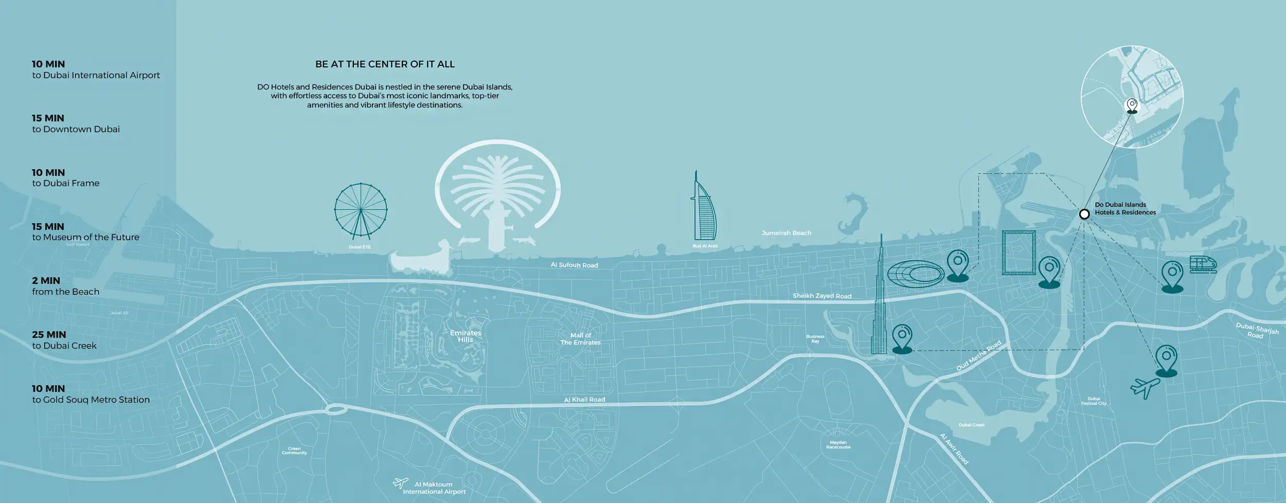 Do Hotels and Residences by One Development Master Plan