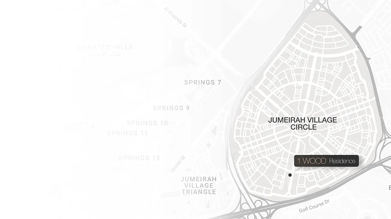 Damac Islands Dubai Location Map