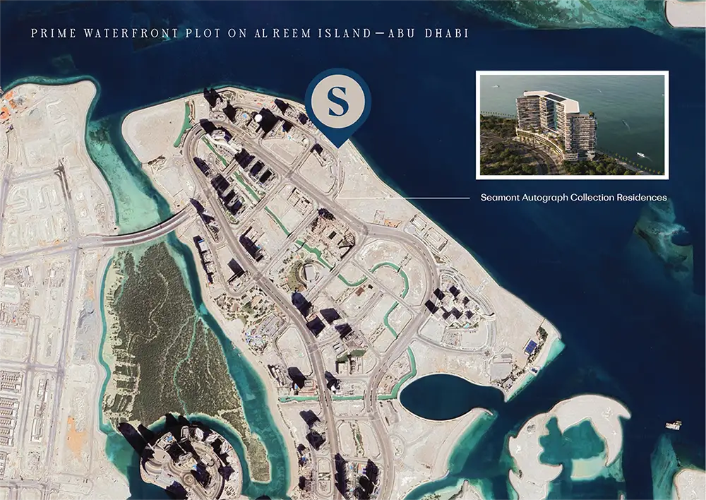 Damac Islands Dubai Location Map