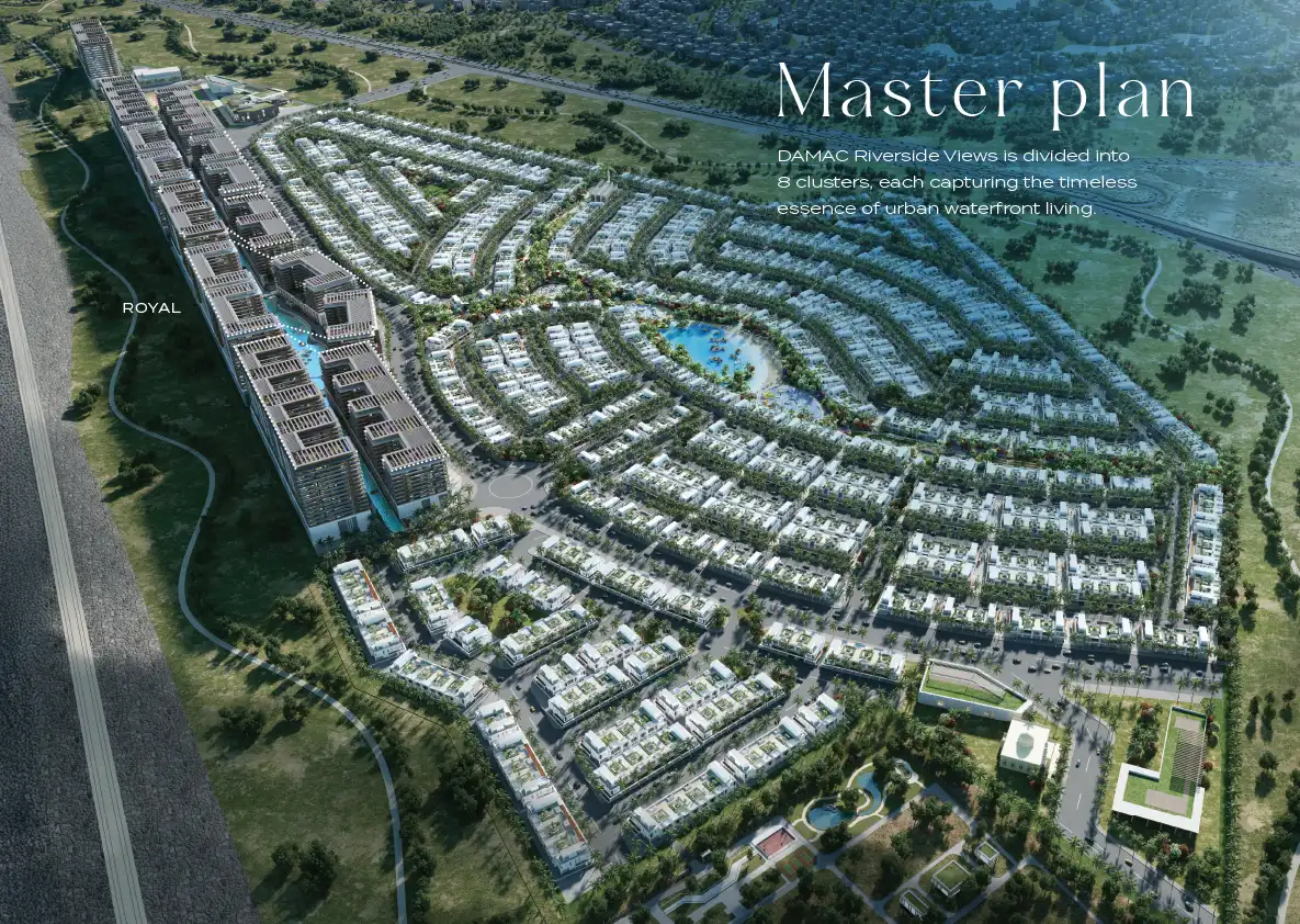 Damac Riverside Views Royal 2 Master Plan