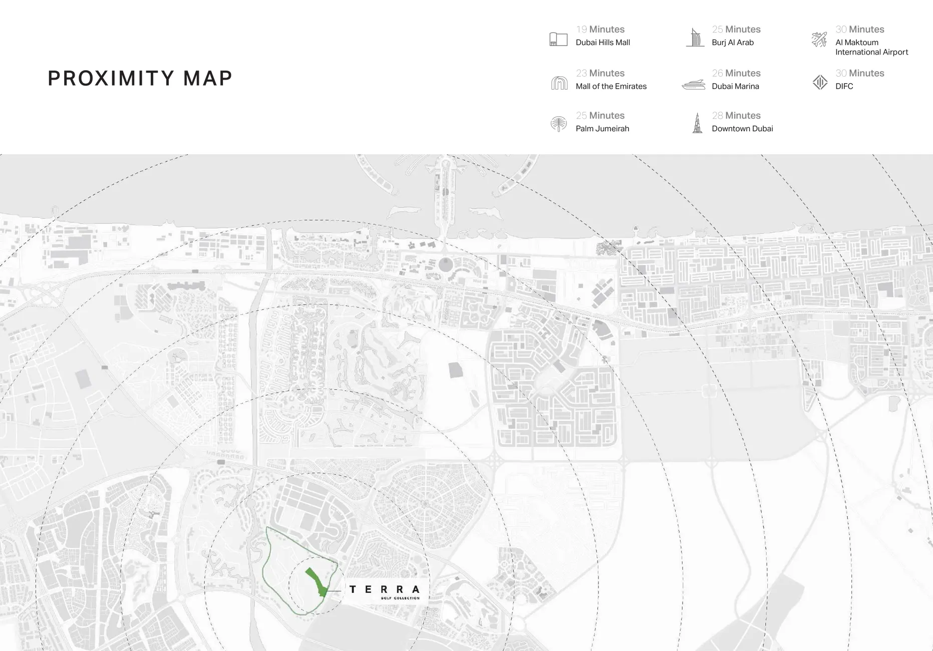 Damac Islands Dubai Location Map