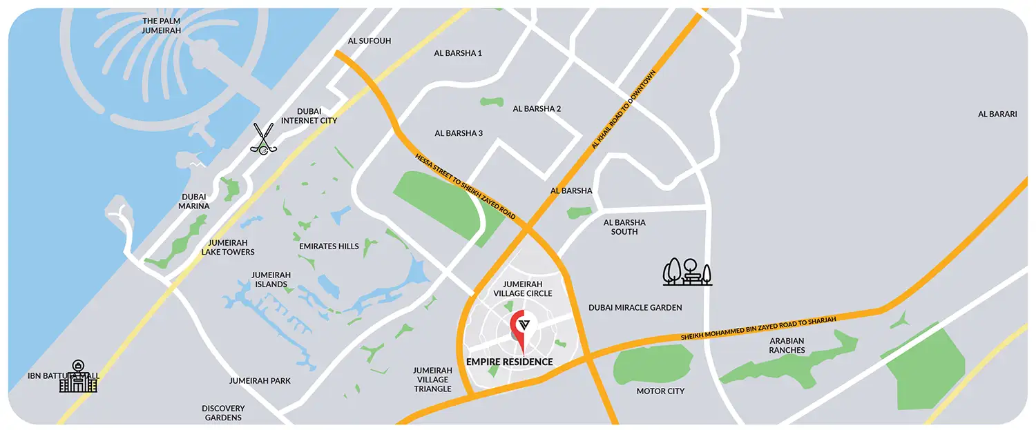 Empire Residence Master Plan
