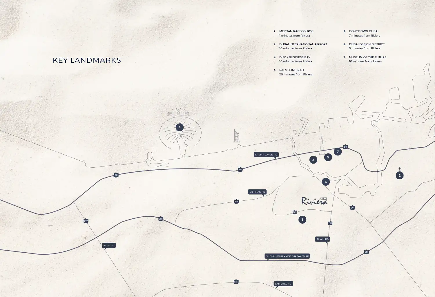 Azizi Riviera 55 Master Plan