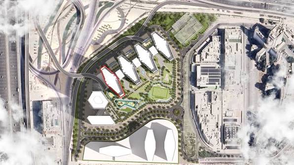 Damac Islands Dubai Location Map