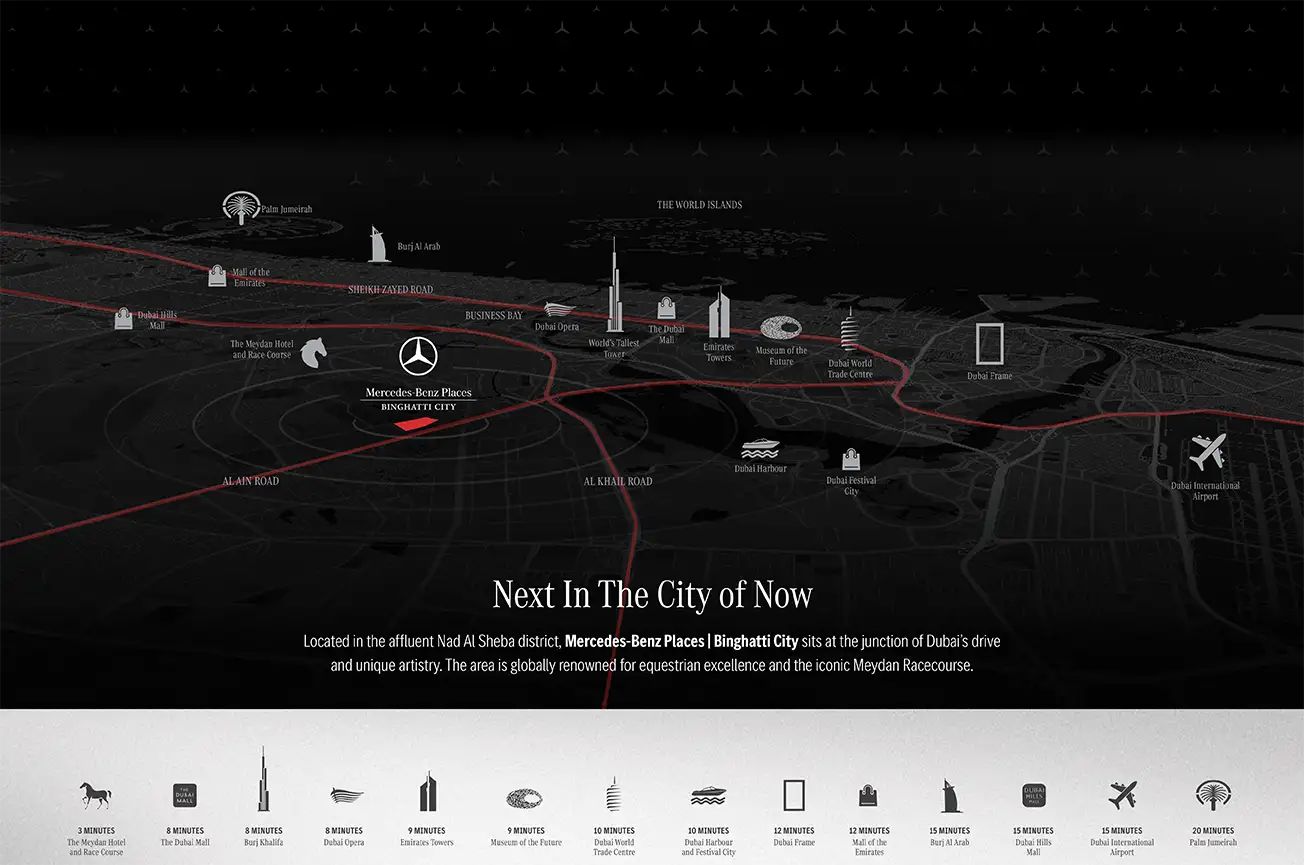 Maybach at Mercedes-Benz Places Master Plan