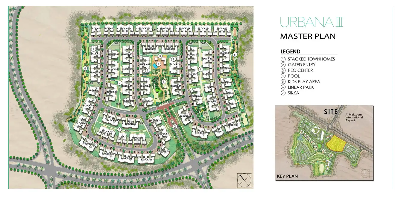 Urbana III at Emaar South Master Plan