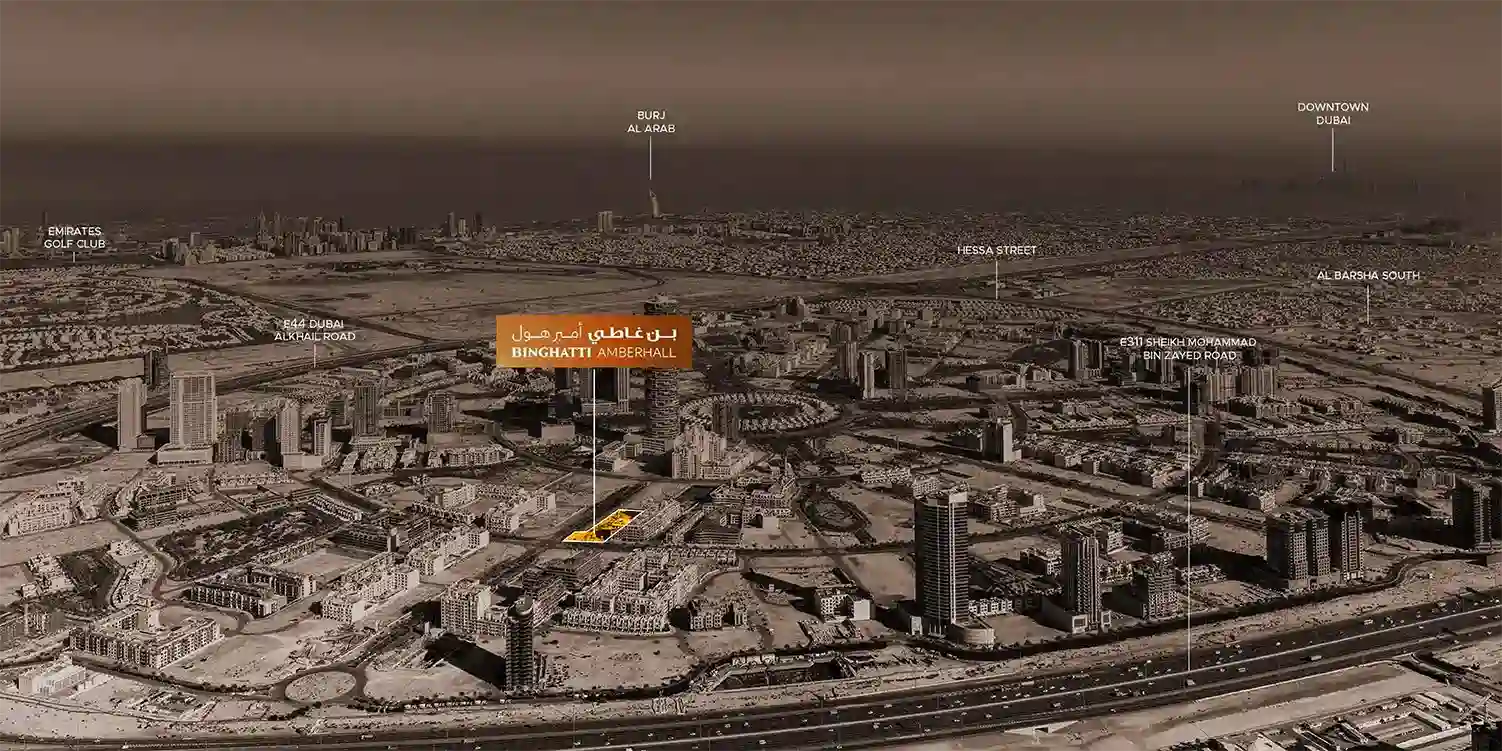 Damac Islands Dubai Location Map