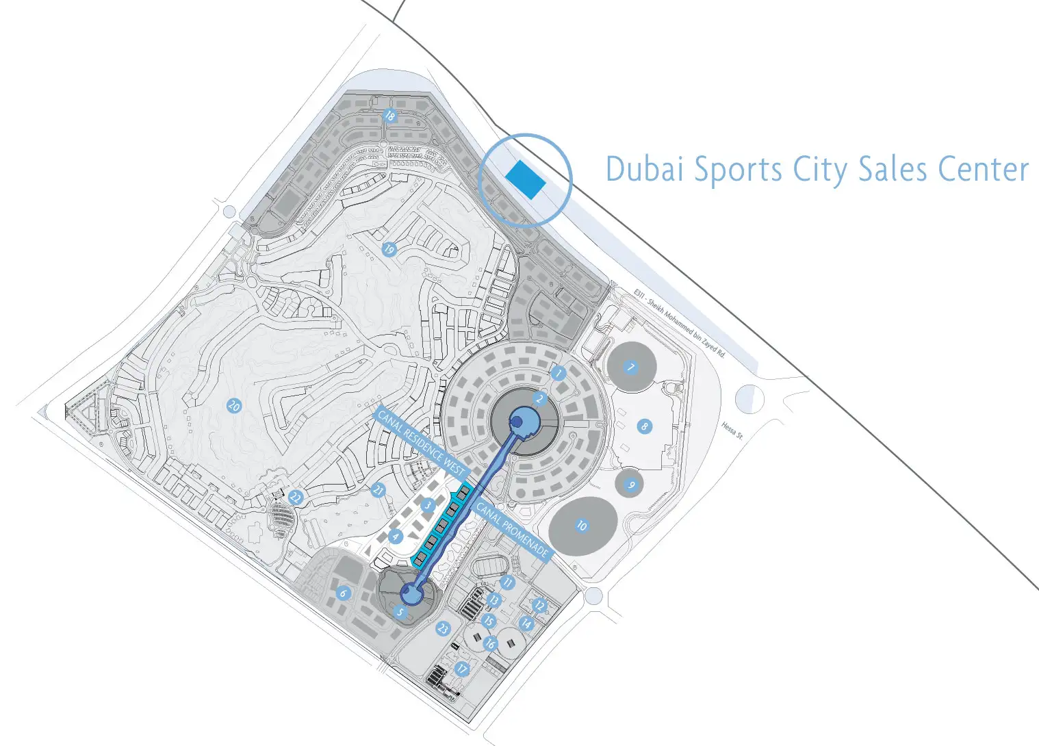 Canal Residence Master Plan