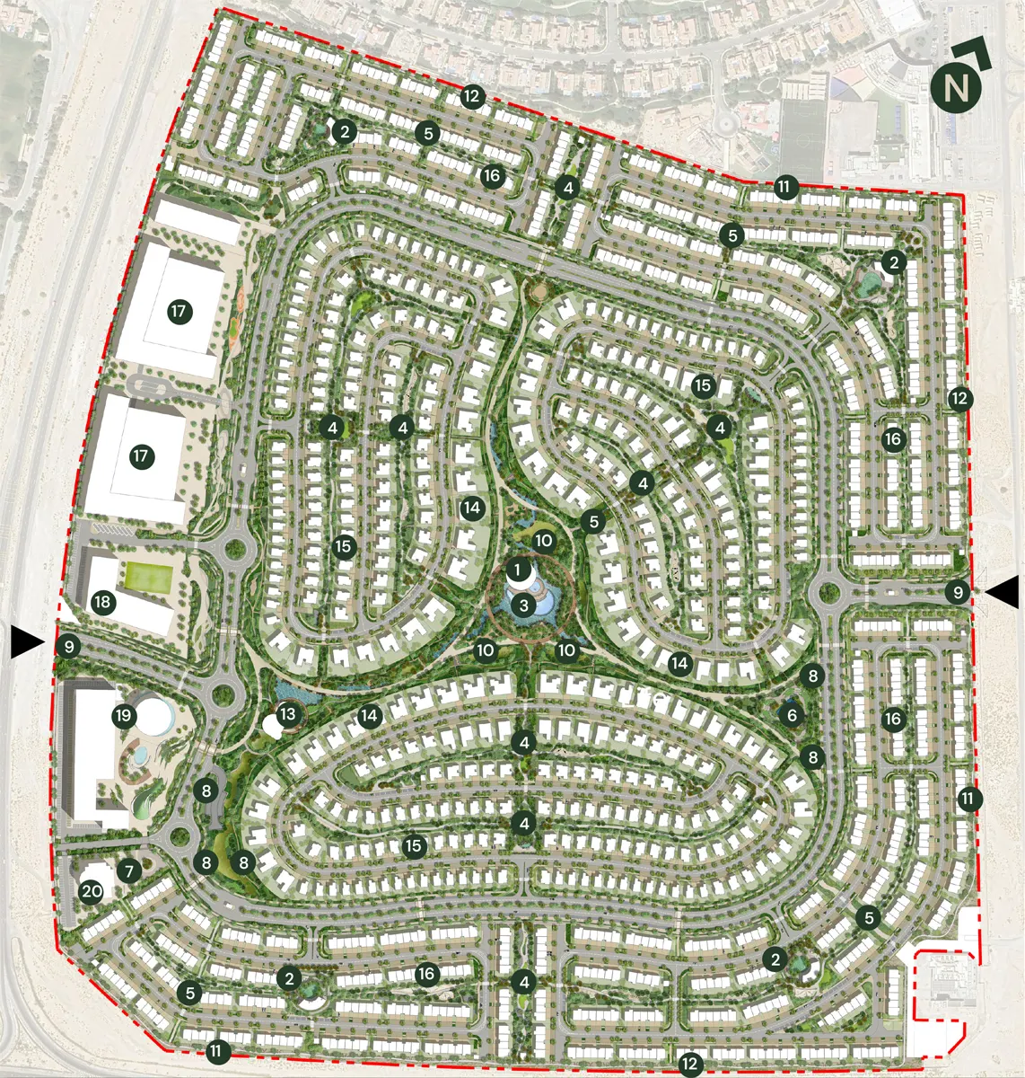 Haven by Aldar Master Plan