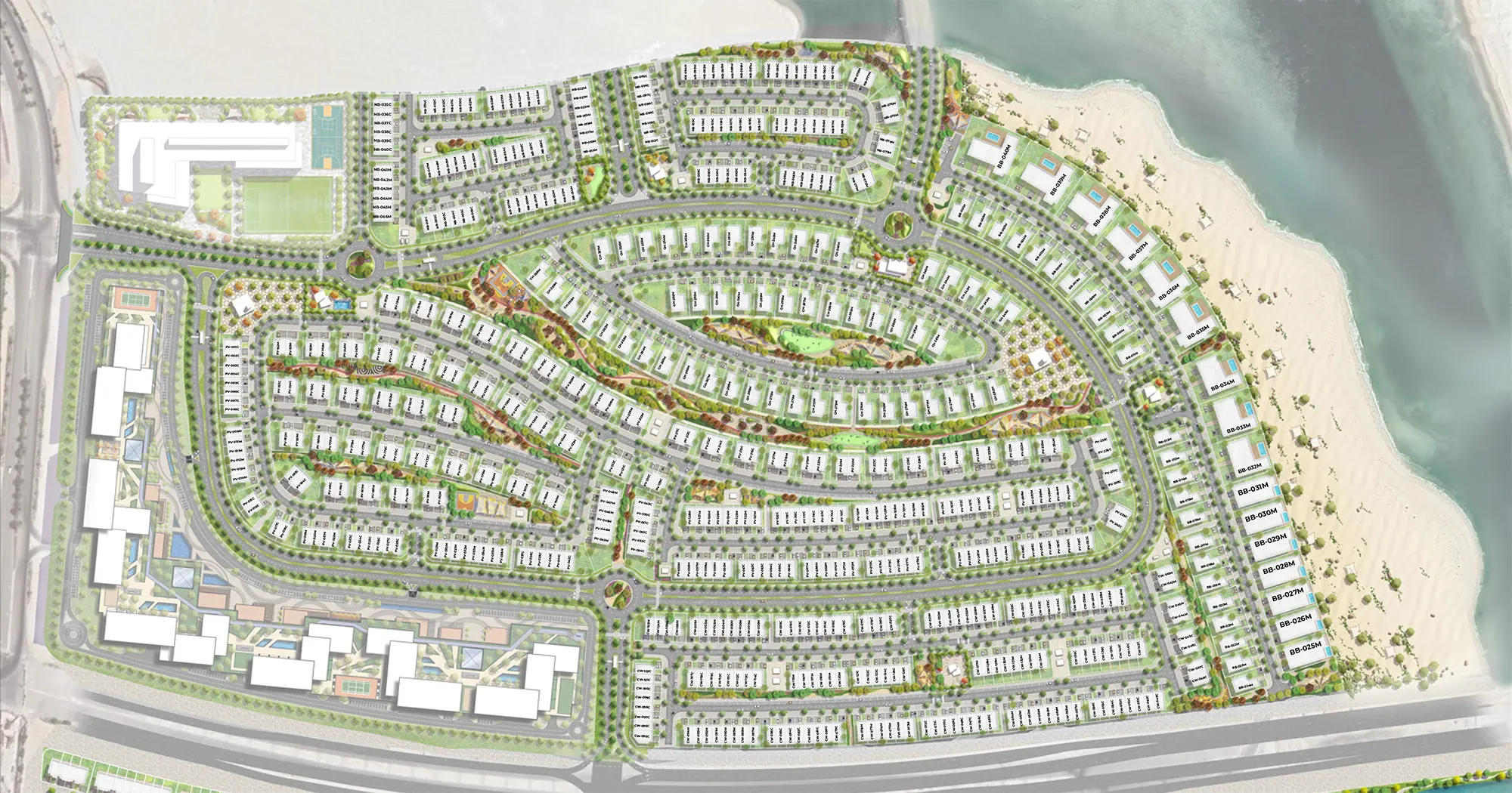 Reem Hills Apartments Master Plan
