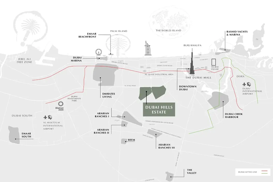Hillside Park by Emaar Master Plan