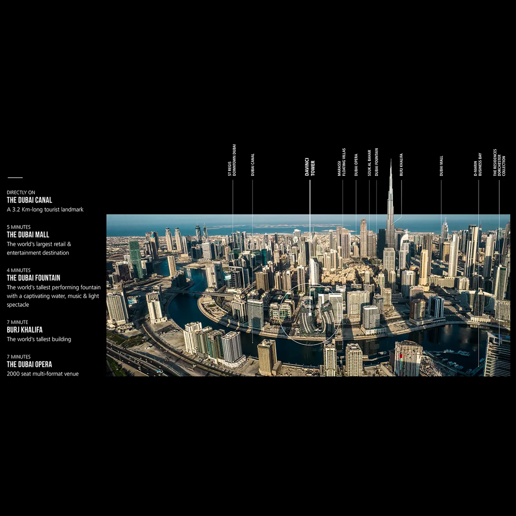 Damac Islands Dubai Location Map