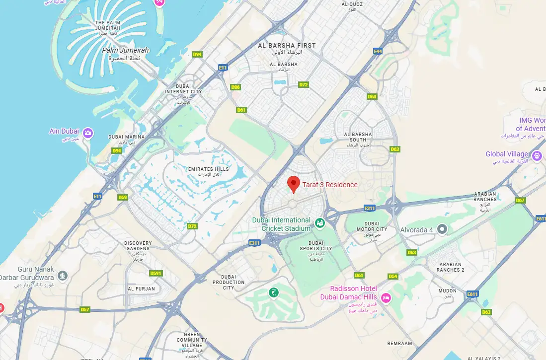 Taraf 3 Residence at JVC Master Plan