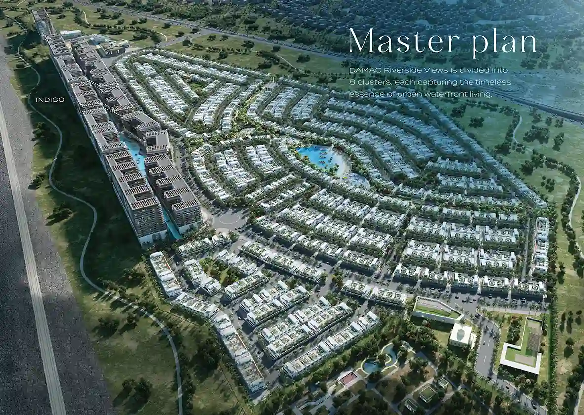 Damac Riverside Views Indigo 2 Master Plan