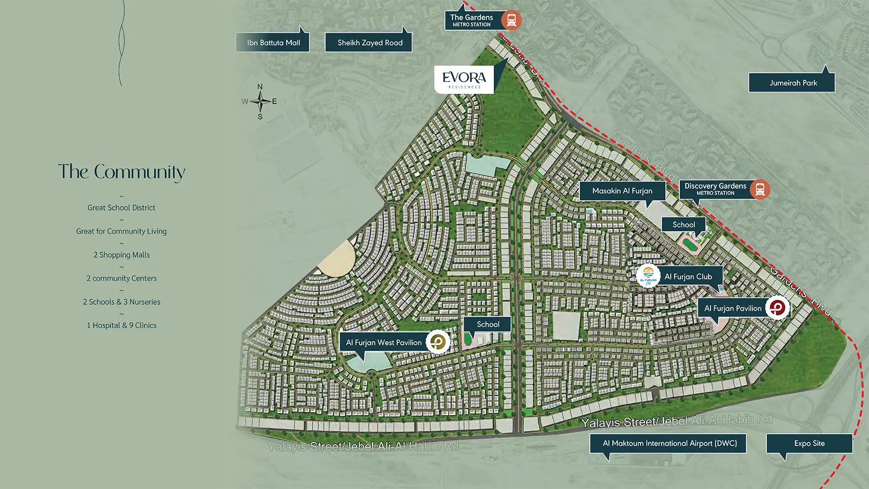 Evora Residences Master Plan