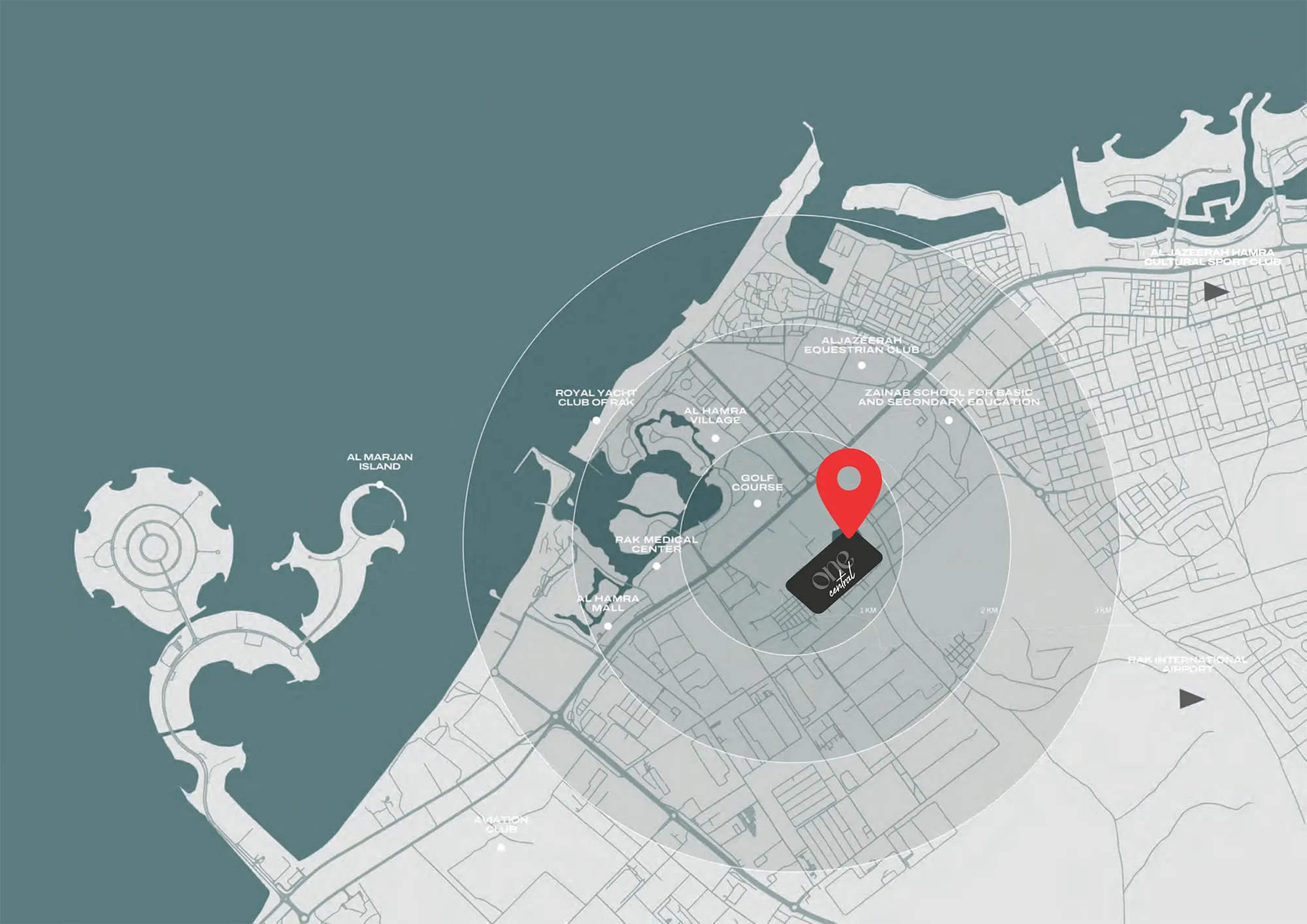 One Central at RAK Central Master Plan
