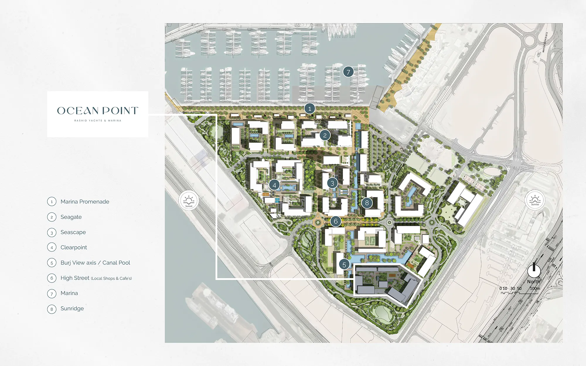 Damac Islands Dubai Location Map