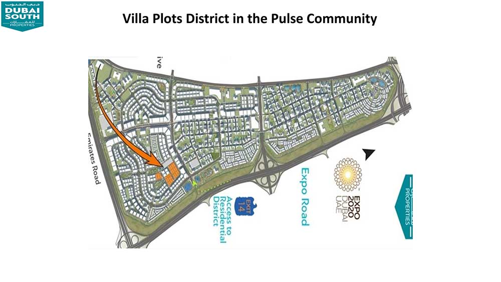Damac Islands Dubai Location Map