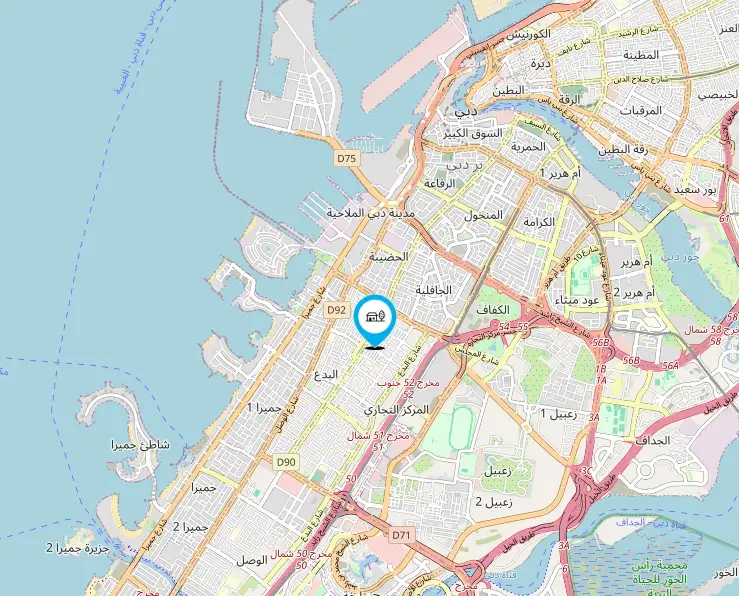 Damac Islands Dubai Location Map