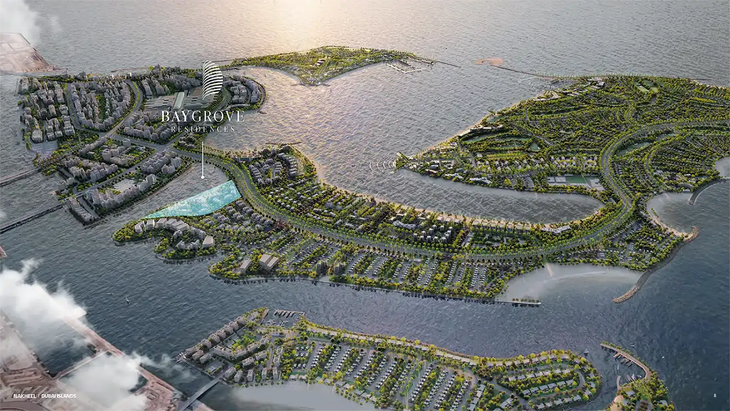 Bay Grove Residences 4 at Dubai Islands Master Plan