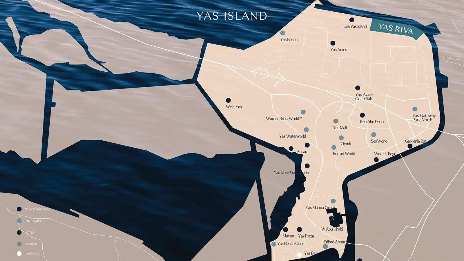 Yas Riva by Aldar Master Plan