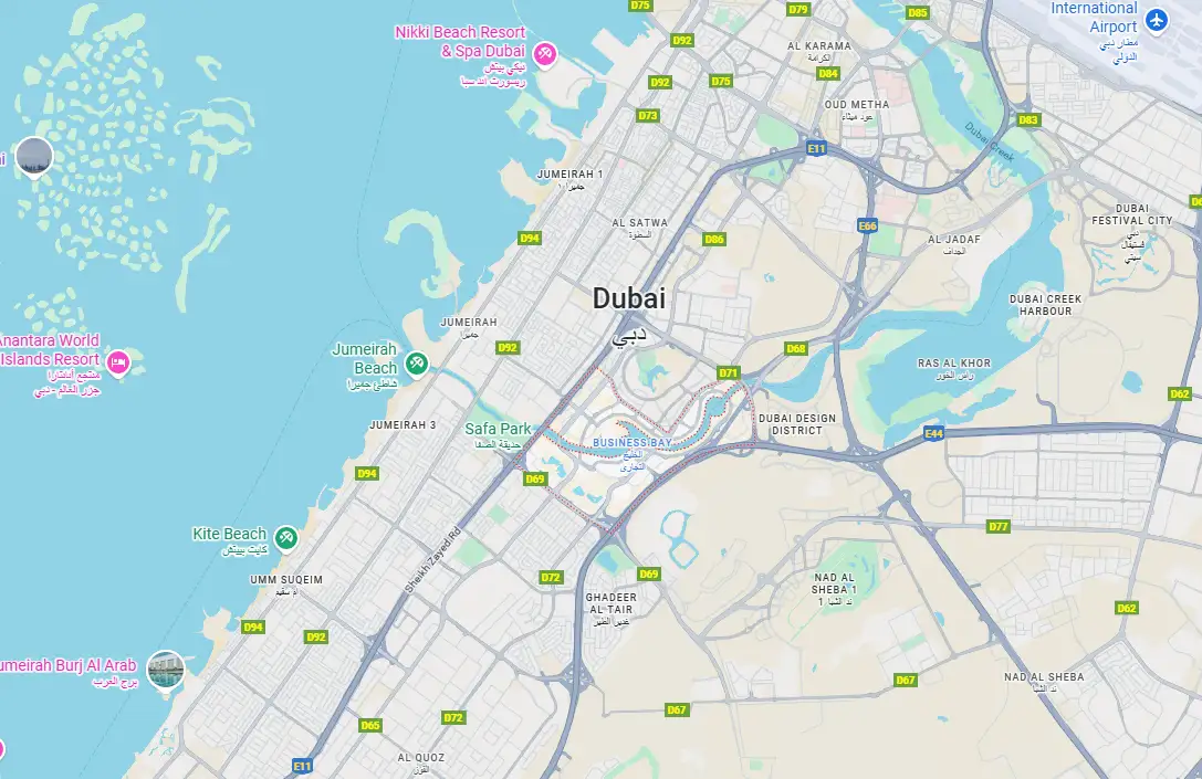 Avarra by Palace at Business Bay Master Plan