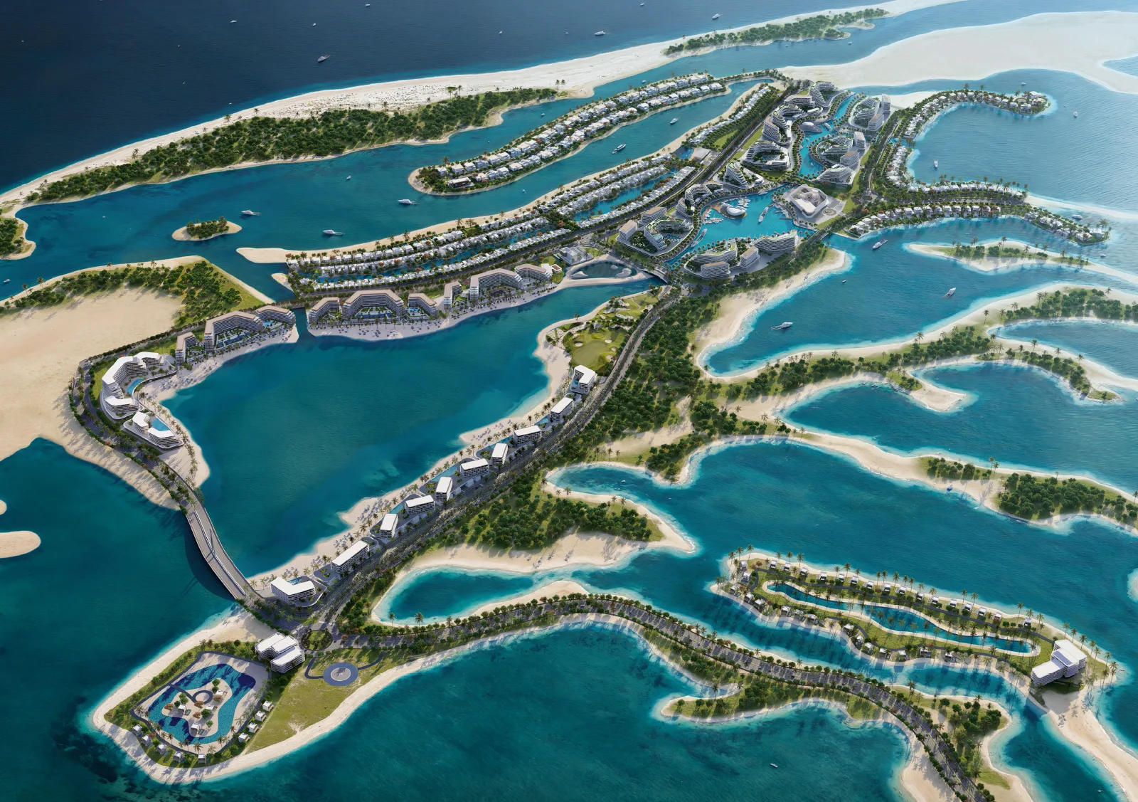 Coral Beach Villas Master Plan