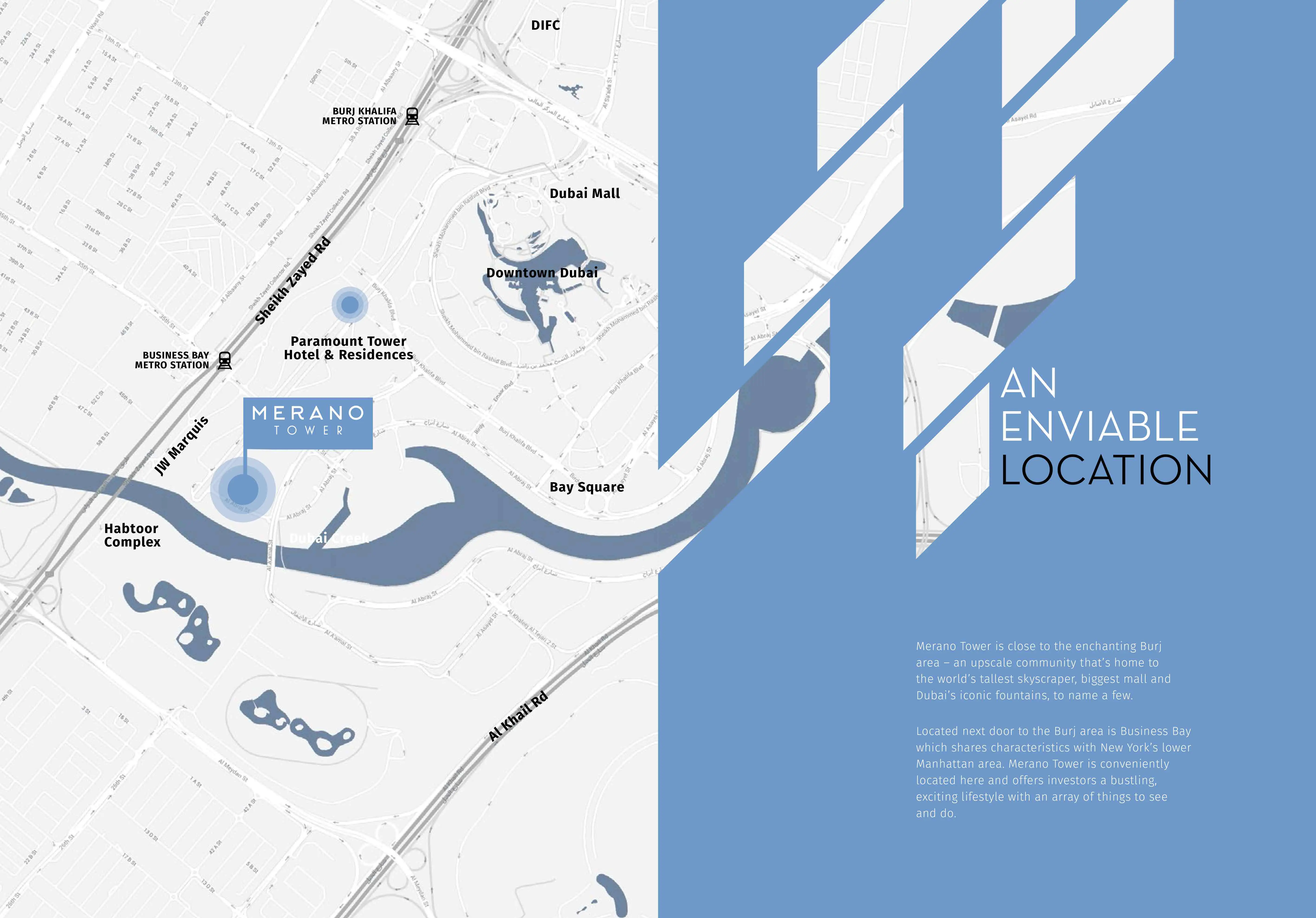 Damac Islands Dubai Location Map
