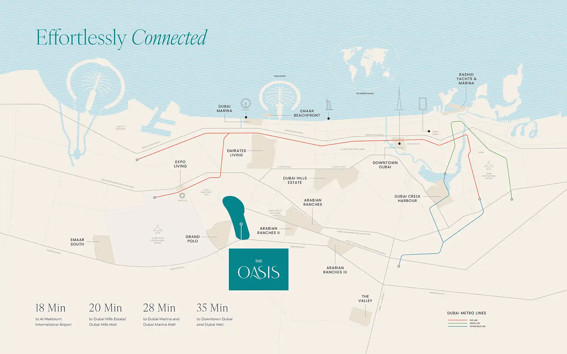 Mareva at The Oasis Master Plan