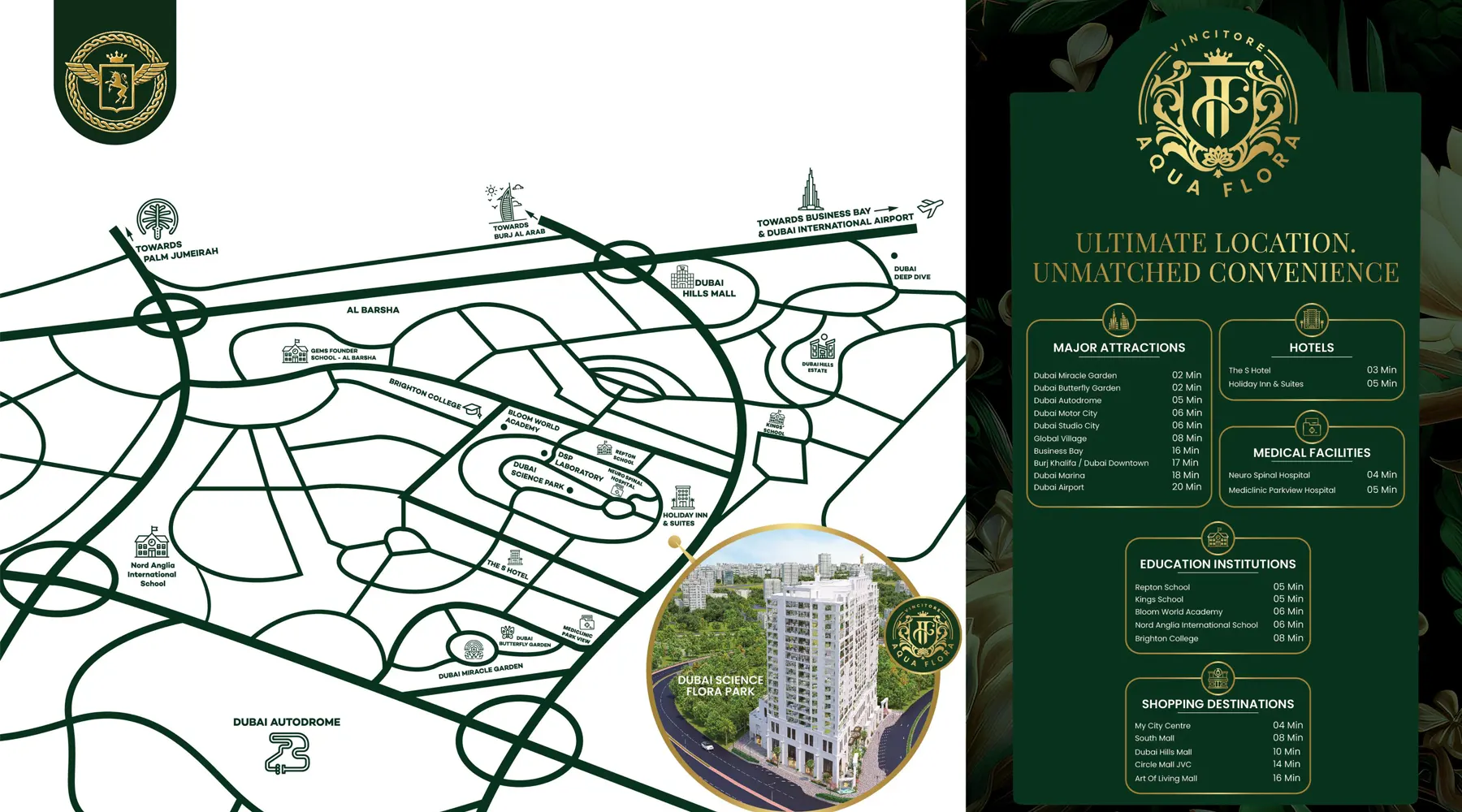 Damac Islands Dubai Location Map