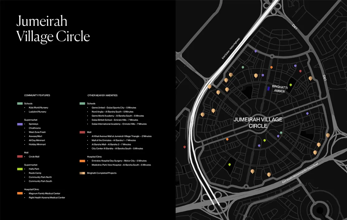 Damac Islands Dubai Location Map