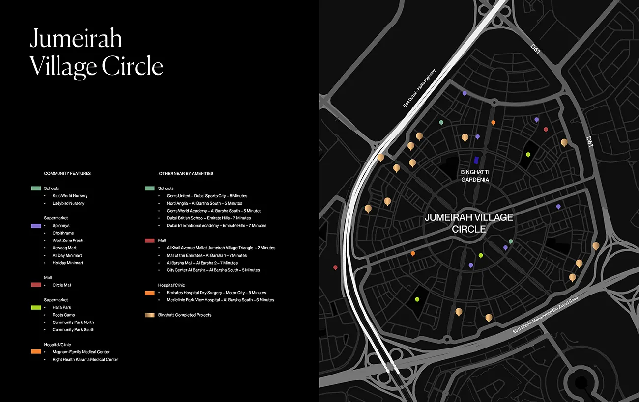 Damac Islands Dubai Location Map