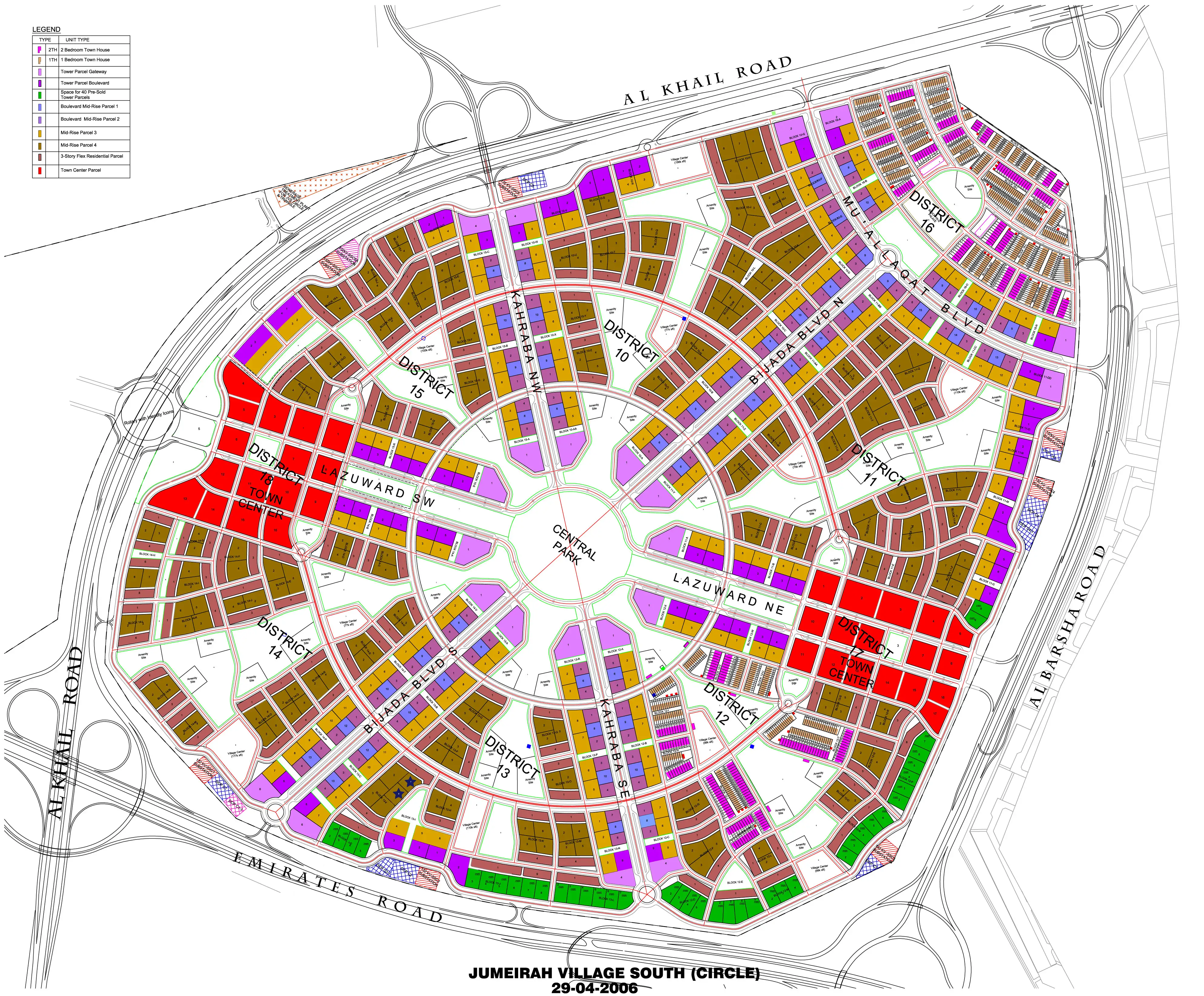 The One at JVT Master Plan