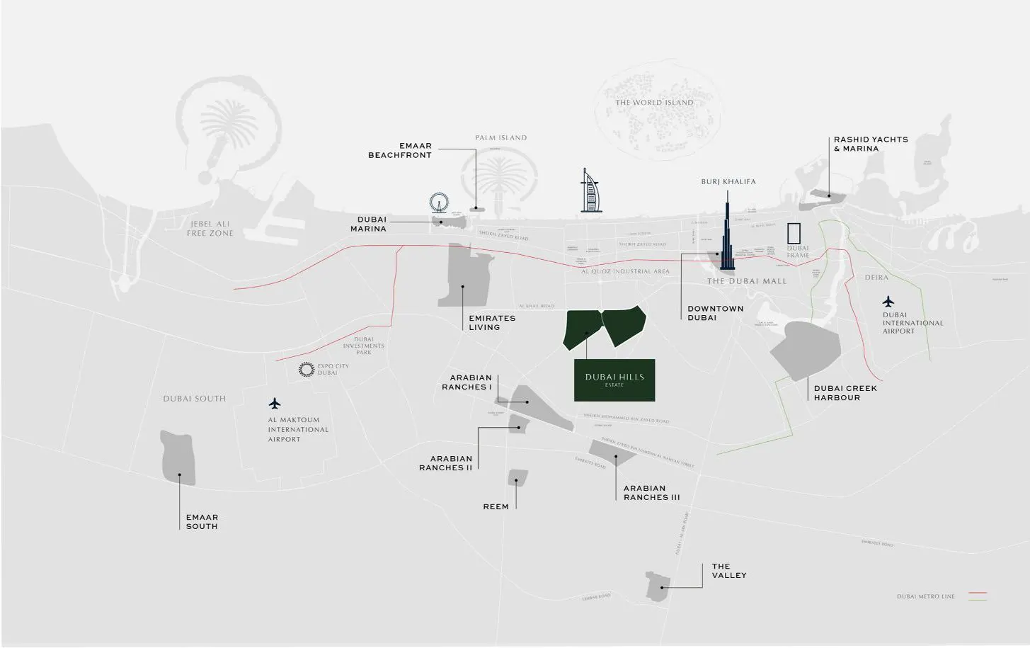 Palace Residences at Dubai Hills Estate Master Plan