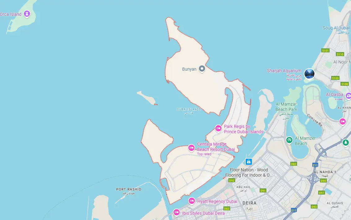 Nuvana at Dubai Islands Master Plan