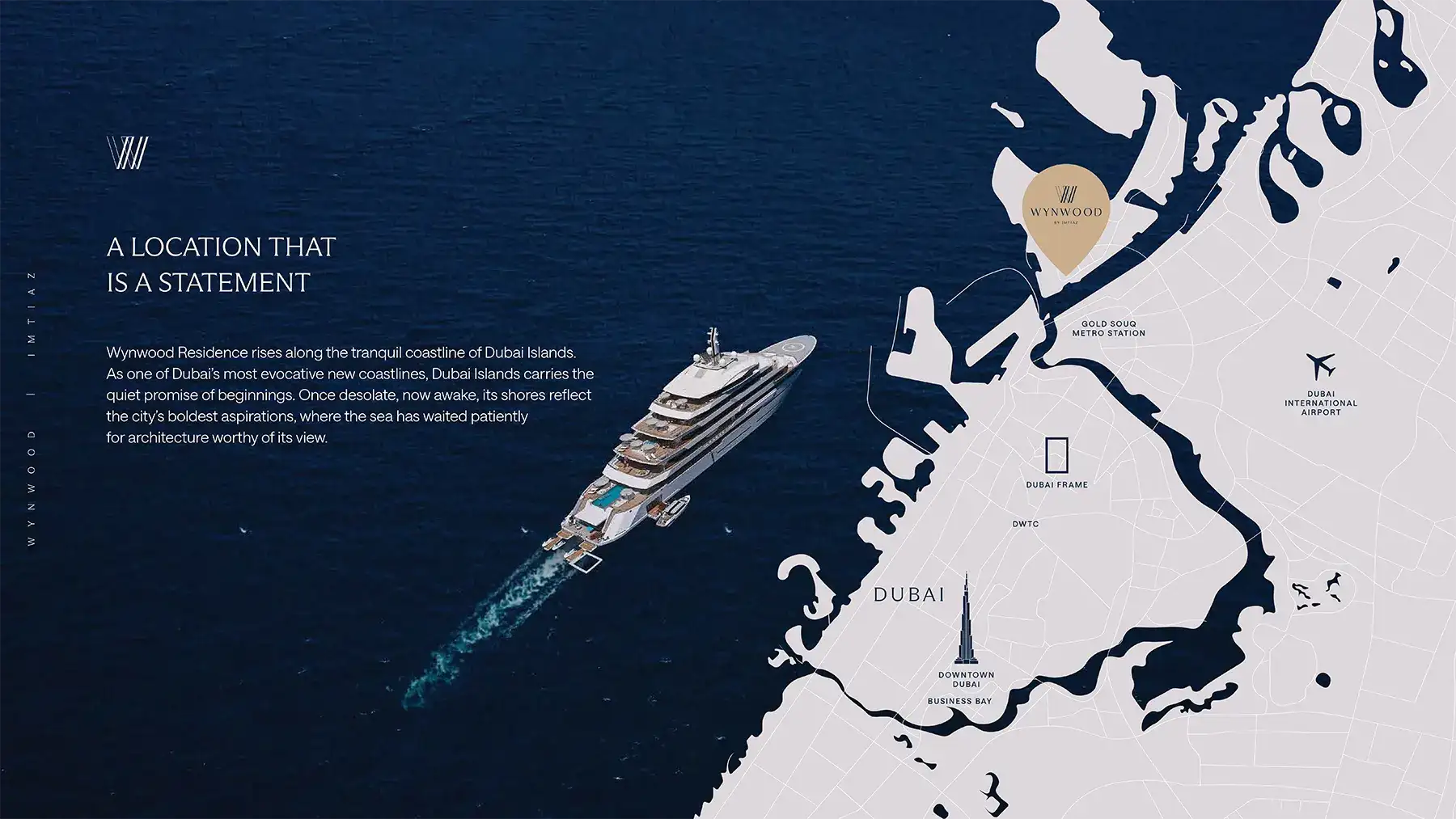 Damac Islands Dubai Location Map