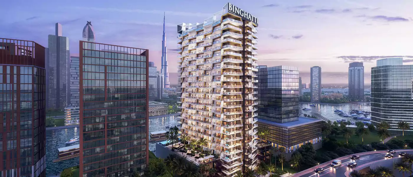 Binghatti Developers that offers a wide range of apartments at Business Bay, Dubai