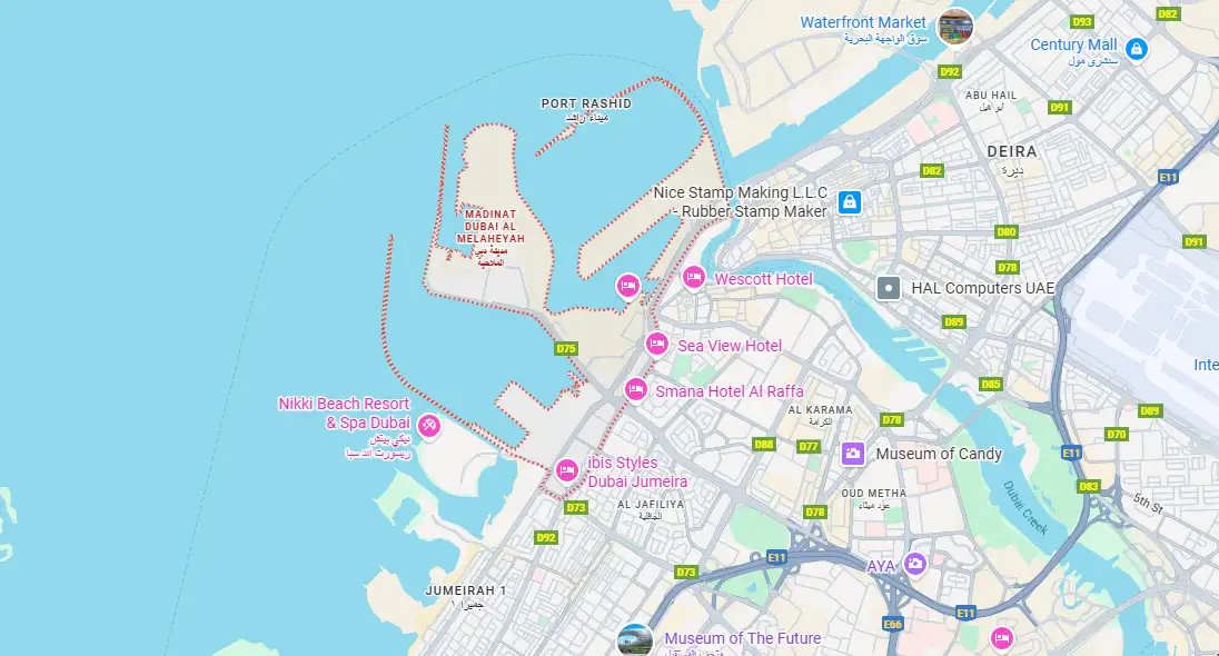 Kanyon at Dubai Maritime City Master Plan