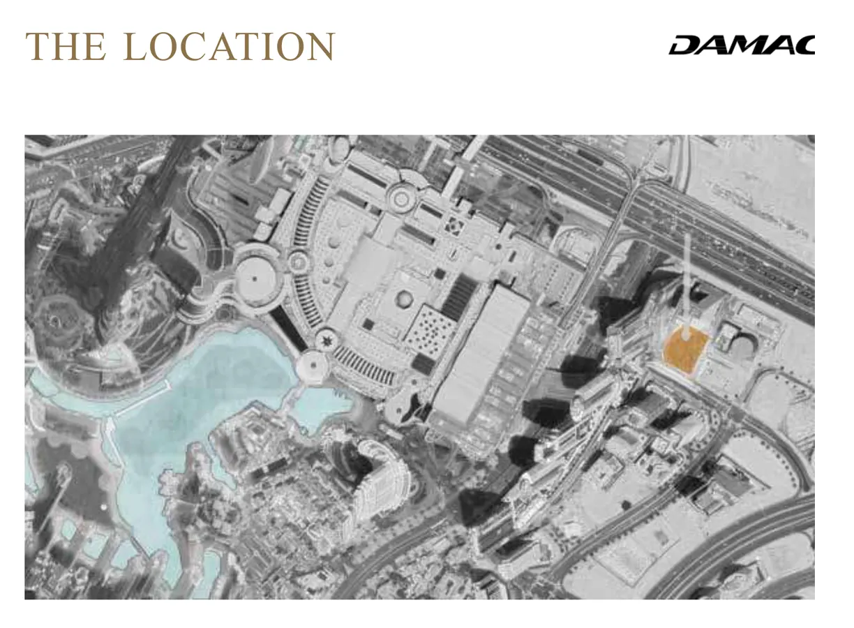 Damac Islands Dubai Location Map