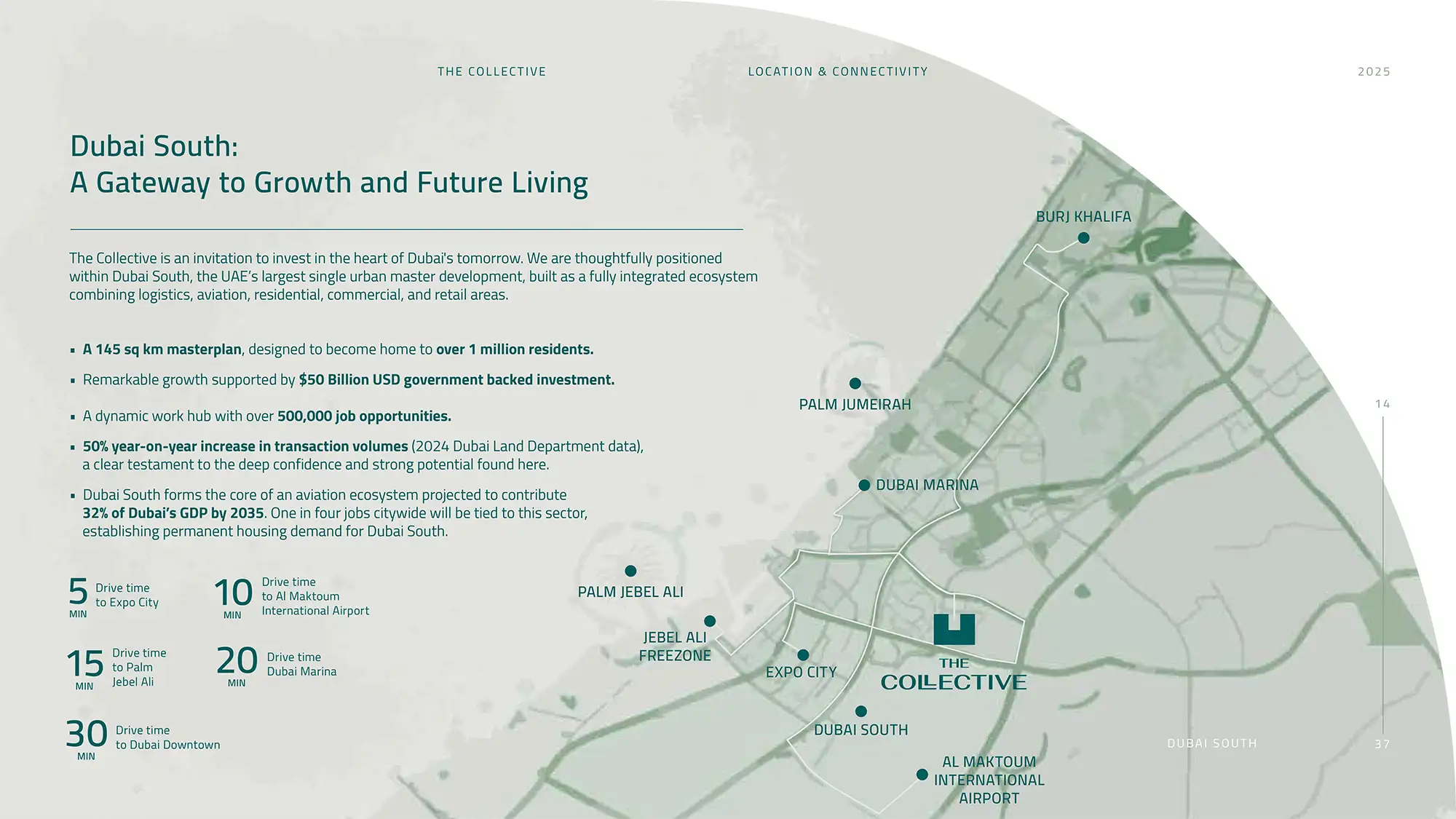Damac Islands Dubai Location Map