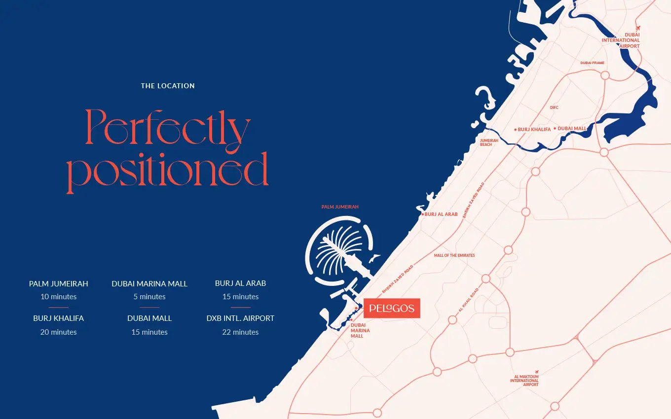 IGO Pelagos at Dubai Marina Master Plan