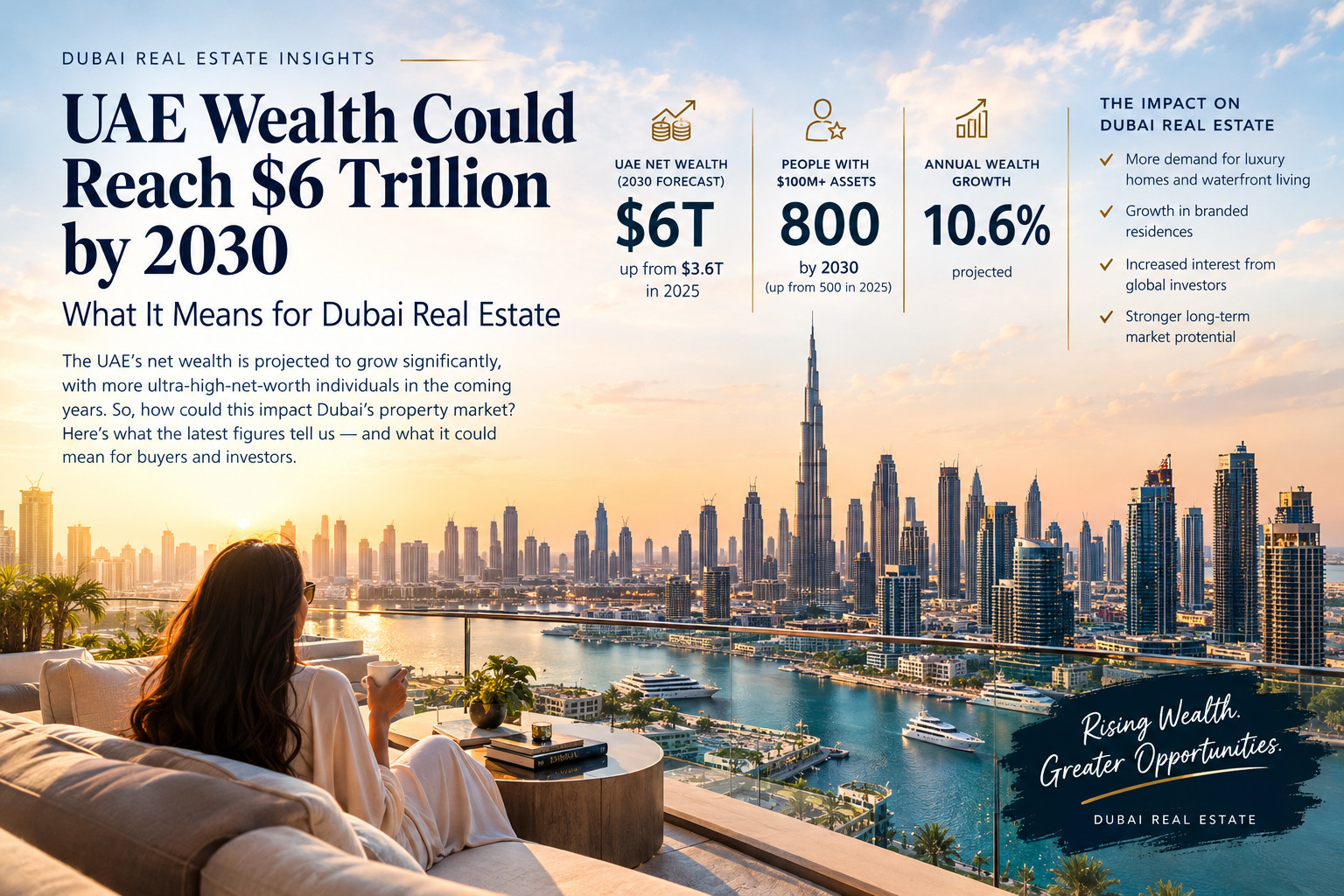UAE Wealth Could Reach $6 Trillion by 2030: What It Means for Dubai Real Estate