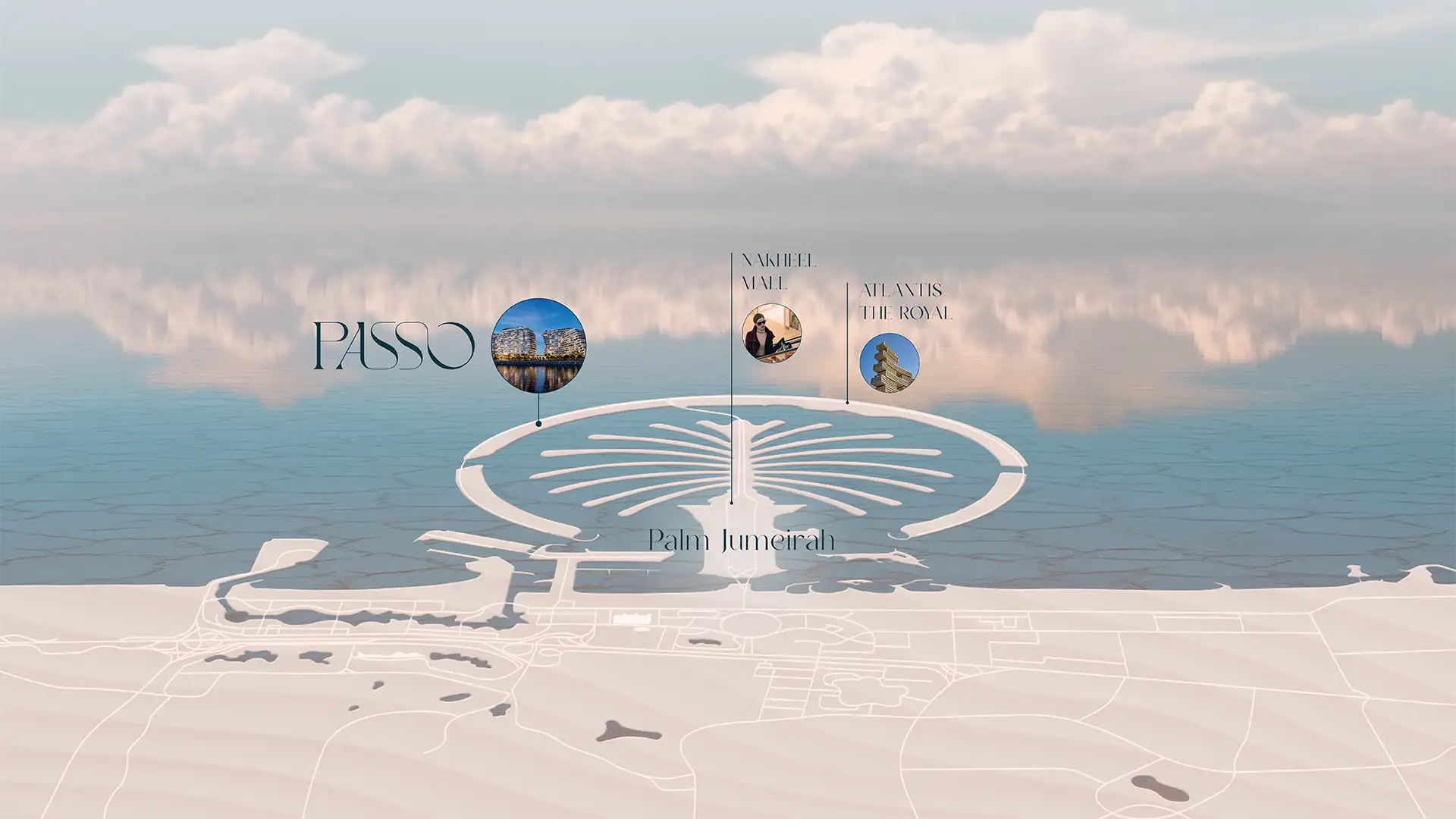Damac Islands Dubai Location Map