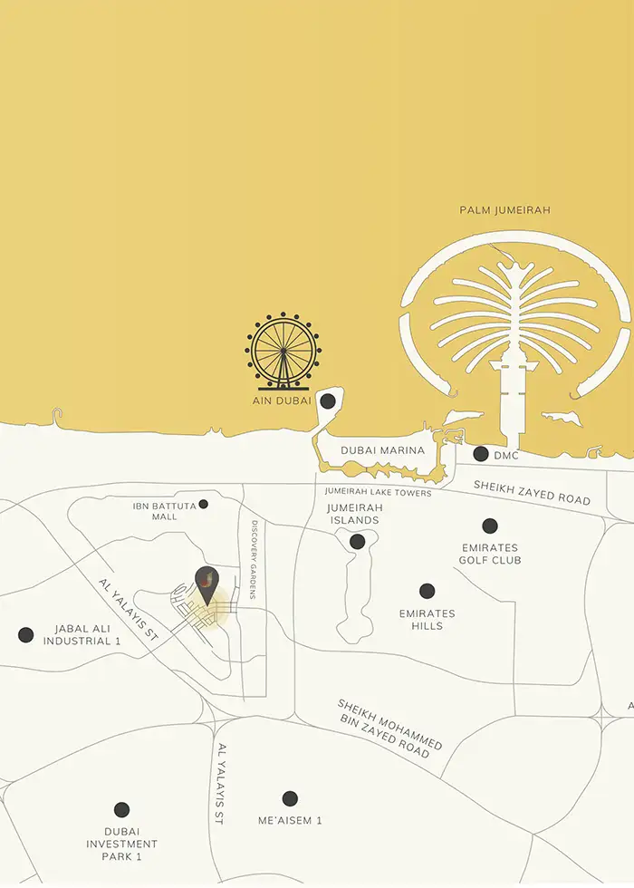 Minati Homes 1 at Al Furjan Master Plan