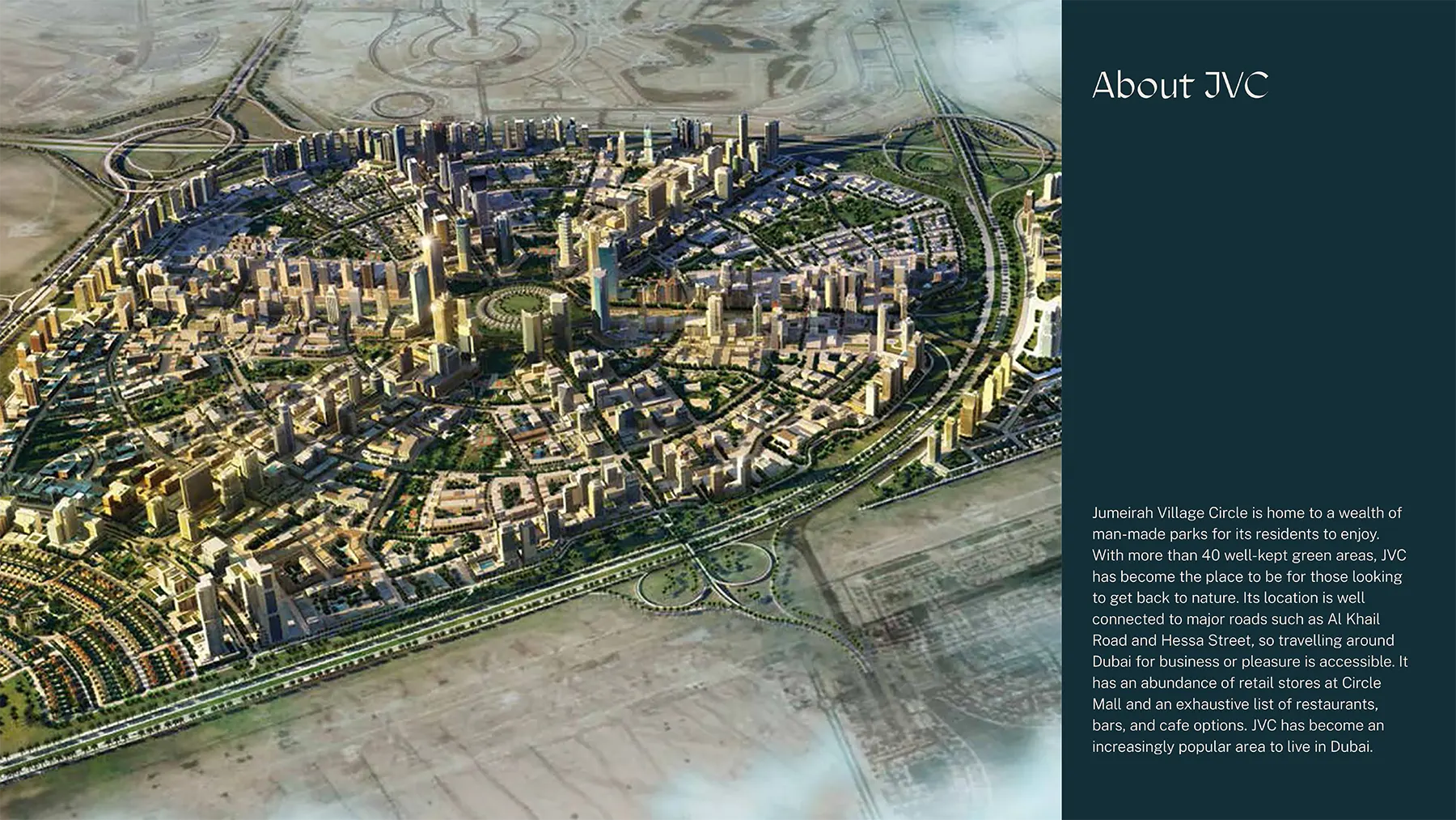 Terrazzo Residences at JVC Master Plan