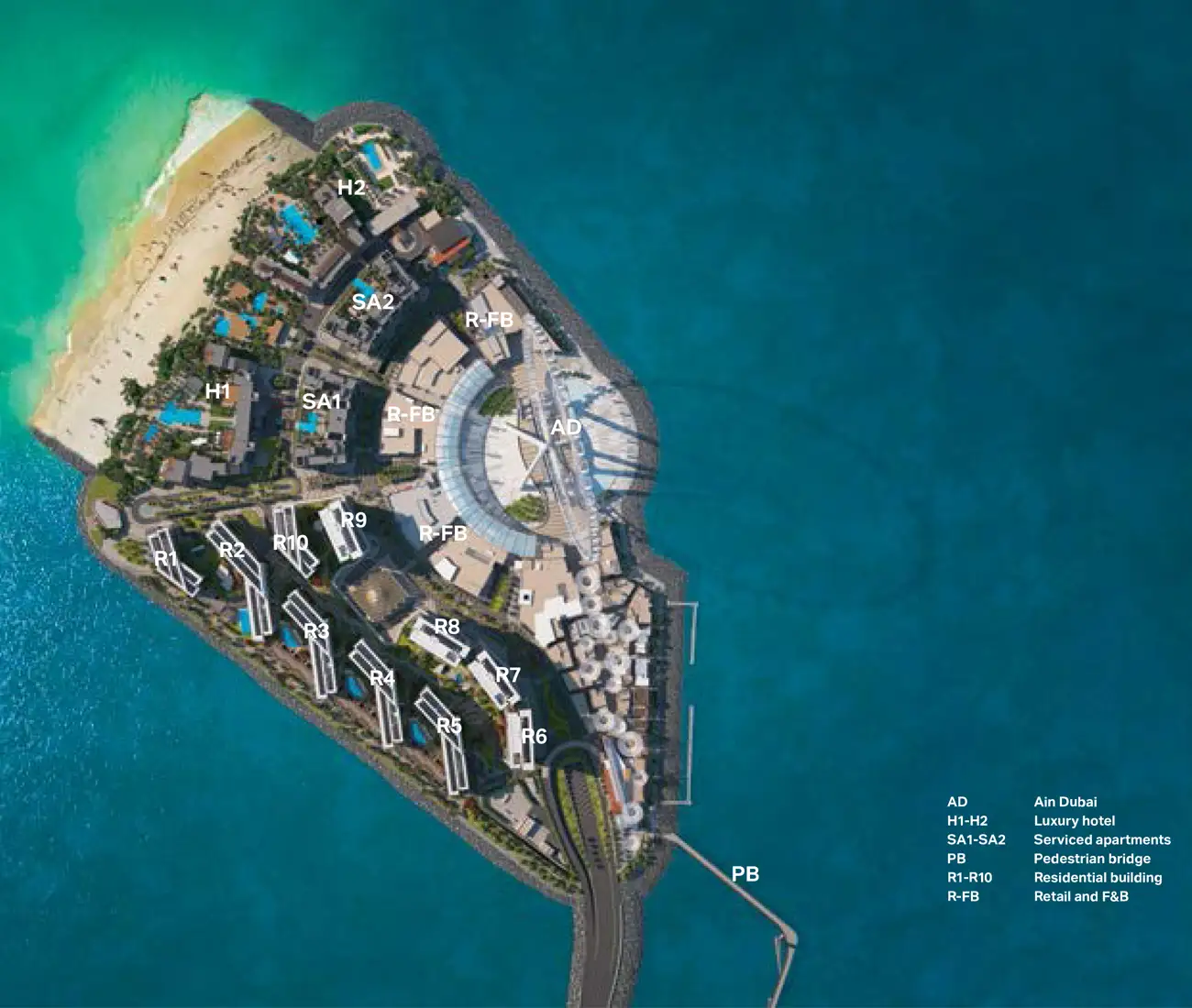 Bluewaters Residences Building Master Plan