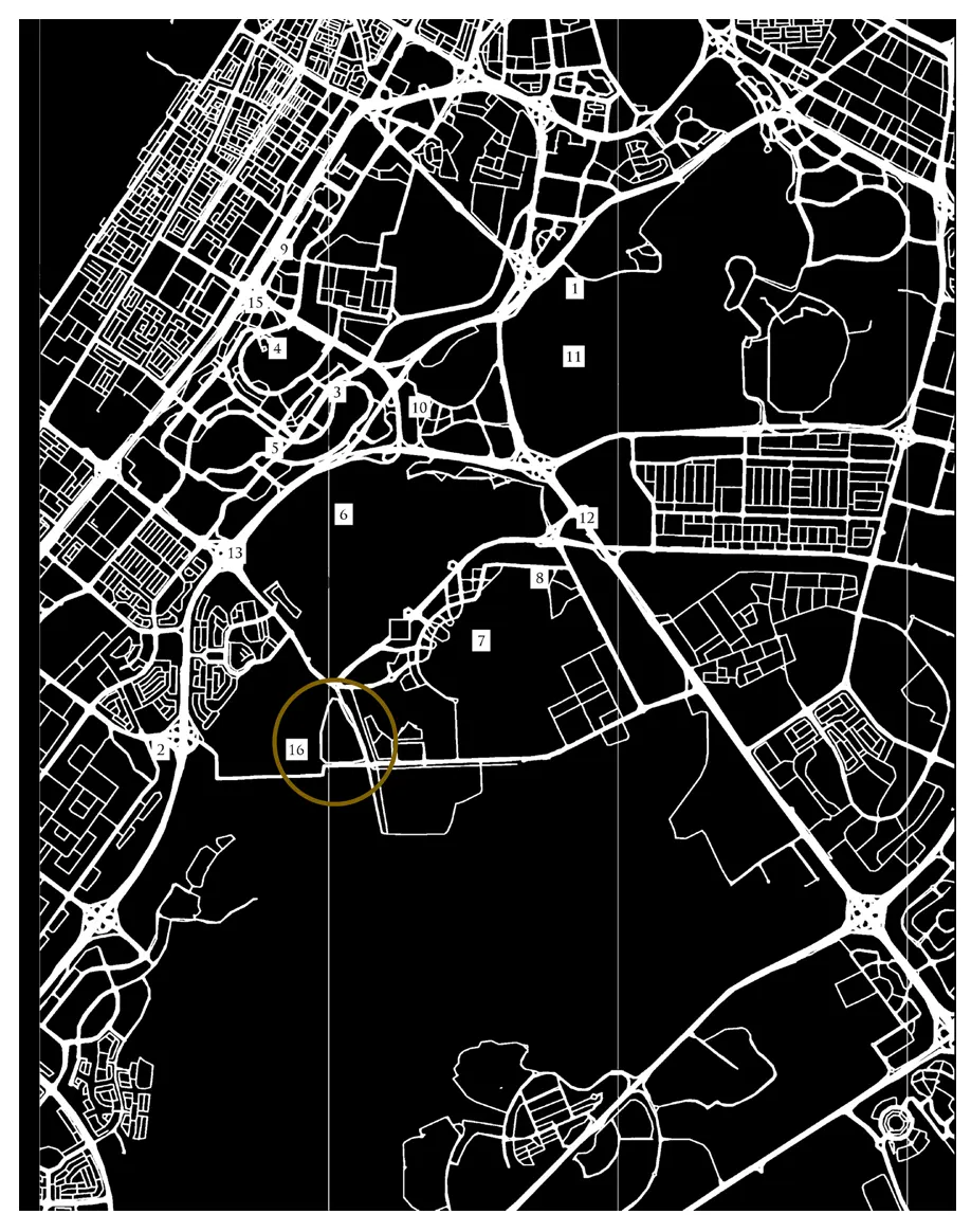 Damac Islands Dubai Location Map